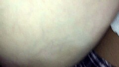 Barley legal petite 18+ teen sleeps over and gets deep creampie in missionary from older guy pov.