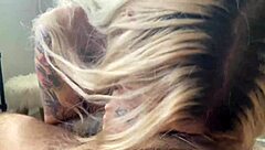 Tatted Blonde Bombshell Kaylee Ryder Craves Huge Cock Creampie