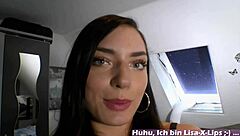 German Girl Finds Dildo And Masturbates