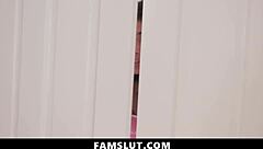 Hey, check out this guy entering the bathroom and saying he wants to fuck her hard.