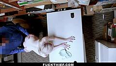 Does This Officer Make the Teen Suck His Huge Cock to Escape Punishment?