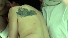 i give a shy blowjob to my girlfriend in homemade video with handjob and pussy action