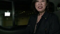 Japanese milf waterzawa riku cheats in squirting threesome with blowjob and creampie in machine action