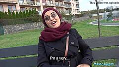 Why Pay When Afghan Beauty Craves Big Cock Action Outdoors?