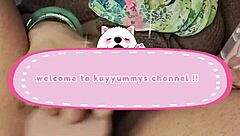 Oh man, check out kayyummys first yummy plays with that dildo in solo action!