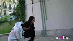 Come join the sexual tour in Madrid with huge tits bouncing in public doggystyle and cowgirl.