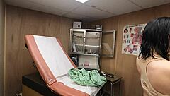 scarlett johnson acts as medical tit consultant in part 2 left with big tits fetish focus