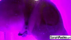 artistic wet masturbation unfolds as tattooed milf explores her desires solo