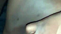 Chubby EBONY babe TAKES a CREAMPIE in her FAT pussy during casual hookup session