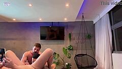 Single Guy Pounds Wife While Husband Wears Panties in Humiliating Cuckold Scene