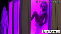 artistic wet masturbation unfolds as tattooed milf explores her desires solo