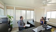 why does this babe get fucked for a loan?