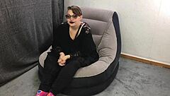 hey check out this submissive kitten trailer with close angle goth solo vibes