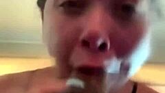 Sloppy Head on Big Cock