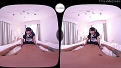 Uncensored Japanese Maid Wakes You Up in JVRPorn