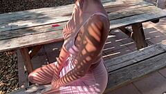 Italian Big Tits Milf Artemisia Love Outdoors In Tight Dress Feeling Extremely Horny And Ready