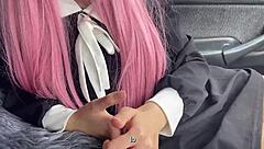 I experienced a thrilling encounter as a horny student girl got massaged and fucked by her new physical education teacher outdoors