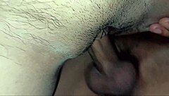 sexy skinny girl writhes with pleasure