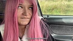 I experienced a thrilling encounter as a horny student girl got massaged and fucked by her new physical education teacher outdoors