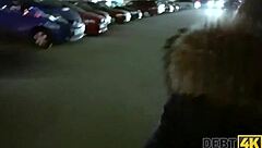 I feel so thrilled by this insane rough porn action with a pretty European teen debtor and her debt agent in close-up POV