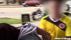 Aria Carson fucked hard by pervy officer