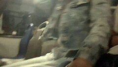 Blonde Horny Chick Shows Cock to Mexican Babe on Public Bus and She Touches It Eagerly