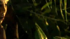 Beautiful Brunette Goddess from India Dances in Erotic Striptease