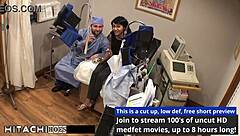 Human Guinea Pig Eliza Shields Gets Tanned Small Tits Fingered in Anal with Vibrator by Doctor Tampa for Mandatory Hitachi Orgasms