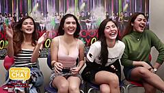 upskirt interview turns intriguing with skirt casting nude revelations