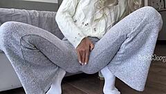 oh wow big ass babe try not to cum or squirt inside those panties with toys please