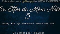 Hey, check out Les Elfes de Mère Noël 5 featuring French dialogue in a dominant European style with leash elements