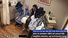 Human Guinea Pig Eliza Shields Gets Tanned Small Tits Fingered in Anal with Vibrator by Doctor Tampa for Mandatory Hitachi Orgasms