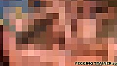 Training Tight Ass With Fat Strapon In Intense Femdom Session