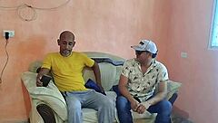 the husband pays off the debt by letting a guy fuck his wife's big ass in real homemade action