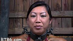 I feel so thrilled getting a facial and pussy pounding while bound in sexy bondage for hardcore orgasmic sex.