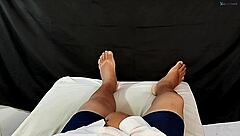 Horny Guy Jerks Off Thinking of Ex, Cums on Hand in Secret