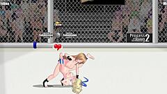 Princess of the ring 2 christina vs mimi in intense wrestling match