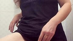 Big Ass Latina Milf Rides Huge Dildo In Bathroom To Squirting Orgasm