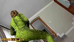 kenyan teen 18+ feels sweaty after intense dance class session