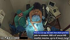 Hey check out this freshman getting a mandatory hitachi orgasm from doctor tampa in hospital scene 😏 phoenix rose moans loud with toys and anal finger play