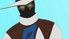 Jett delivers intense titty fuck action in valorant episode one