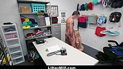 Desperate woman faces intense consequences after getting caught in the garage