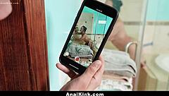 stepson leverages advantage over beautiful stepmom for intense anal riding and ass licking