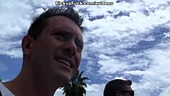 Check this Spaniard getting hard fucked in abandoned building for cash outdoors