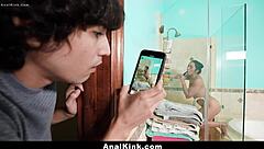 stepson leverages advantage over beautiful stepmom for intense anal riding and ass licking