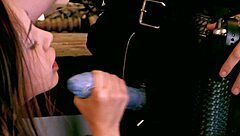 i can't believe the cop is fucking this naughty lesbian so hard