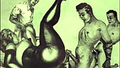 Vintage Art From Antique Retro Era