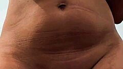 Curvy Argentinian Wife Shows Saggy Tits In Voyeur Campo Paseo!