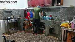 why does this perverted neighbor flash his huge cock and fat ass while visiting?