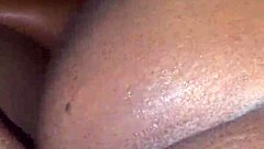 What happens when an ebony beauty's wet creamy pussy gets pounded doggystyle until cumshot explosion?